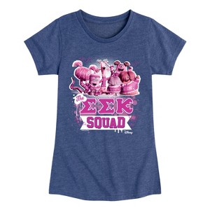 Girls' - Disney - The Eek Squad Fitted Short Sleeve Graphic T-Shirt - 1 of 4