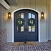 LLHZSY Modern 3-Light Outdoor Wall Lantern Sconce with Seeded Glass-16 3/5" Exterior Light Fixture for Post Porch Yard Patio - 4 of 4