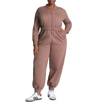 ELOQUII Elements Knit Jumpsuit