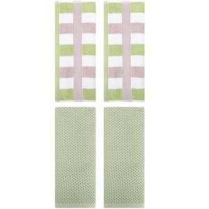 REGALWOVEN 4 Pcs Bathroom Hotel and Spa Waffle Cotton Hand Towels - 1 of 4