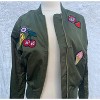 Women's Bomber Patch Jacket - Heart and Hips - 4 of 4