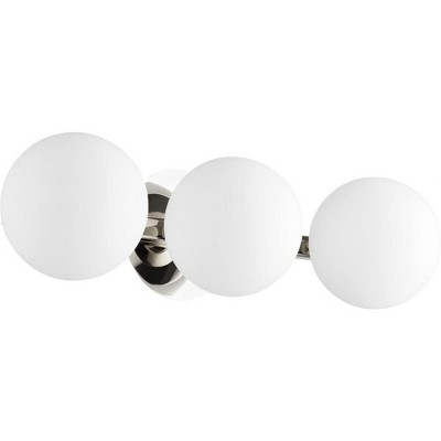 Quorum Lighting 3 - Light Vanity in  Polished Nickel
