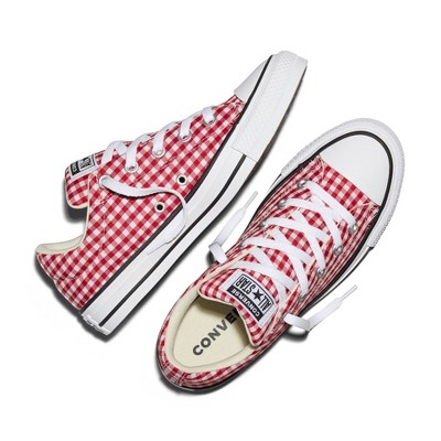 Женские кроссовки Converse Adult Chuck Taylor All Star Street Ox Low Top Sneakers - Red Gingham 9 — фото 3