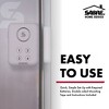 Sabre Elite Door Alarm: Security Sensor for Doors & Windows, Battery Operated, Travel Friendly, White - 3 of 4