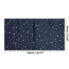 Unique Bargains Blackout Curtains Short Window Curtains 39.37"L x 19.69"W Navy Blue - 4 of 4