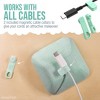 Smartish Magnetic Cord Holder - Cable Wrangler Desktop Organizer - 4 of 4