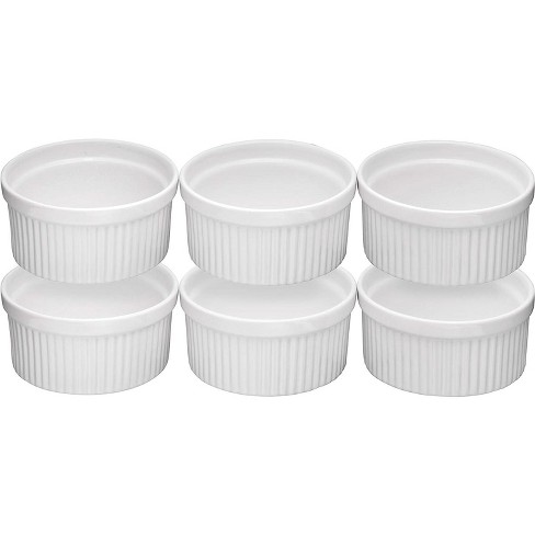 Bruntmor 272 Oz Soup Bowls Dinner Serving Ramekins Oven Safe Mini