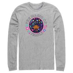 Men's Encanto Mirabel The Magic of Family Circle Long Sleeve Shirt - 1 of 4