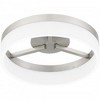 Quoizel Lighting Cohen 1 - Light Flush Mount in  Brushed Nickel - 3 of 4