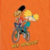 Boys' - Hey Arnold! - Arnold and Gerald on Bike Short Sleeve Graphic T-Shirt - 2 of 4