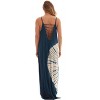 Riviera Sun Womens Maxi Dress  Tie Die Spaghetti Strap Long Sundress  Summer Dresses - 3 of 3