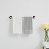 BWE 5-Piece Bath Hardware with Towel Bar Towel Hook Toilet Paper Holder and Towel Ring Set - 2 of 4