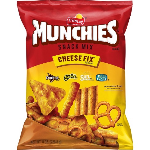 Munchies Cheese Fix Flavored Snack Mix - 8Oz : Target