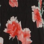 black - floral 1