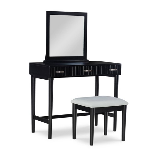 Garbo Vanity Set Black Linon Target