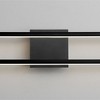 Oxygen Lighting Xanni 1 - Light Vanity in  Black - 2 of 4