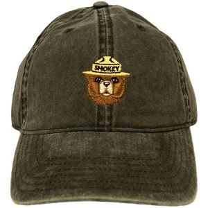 Unisex Smokey the Bear Embroidered Logo Dad Hat - 1 of 3