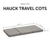 hauck Dream N Play Plus Foldable Travel Bed with Foldable Portable Foam Pad for Traveling, Kids, Snooze, Resting, and Indoor Spaces - 4 of 4