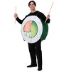HalloweenCostumes.com One Size Fits Most   Sushi Roll Adult Costume, Green/White/Orange - 2 of 2