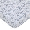 Disney Mickey and Friends Blue, Oatmeal, and Red 3 Piece Nursery Mini Crib Bedding Set - Comforter and Two Fitted Mini Crib Sheets - 3 of 4