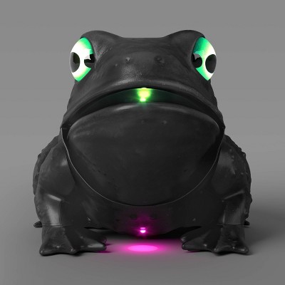 8" Talking and Singing Toad Halloween Decorative Prop Black - Hyde and EEK! Boutique™