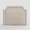 Twin Charlie Notched Border Stick-on-the-Wall Dorm Headboard - Threshold™ - 2 of 4