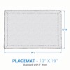 Park Designs Hadley Plaid Orange Placemat Set Of 4 - 4 of 4