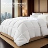 SEVOBAL Quilts Plump Duvet, Extra Large Checkered Quilting Luxury hotel-grade for bedrooms and guesthouses, White, 104"*90"*1" - 4 of 4