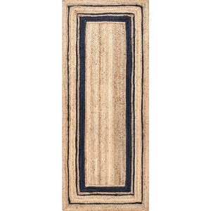 Nuloom Rikki Coastal Braided Jute Indoor Area Rug - 1 of 4