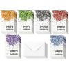 Best Paper Greetings 48 Greeting Happy Birthday Card Bulk Box Set Confetti Designs w/Envelopes, 4"x6" - 3 of 4