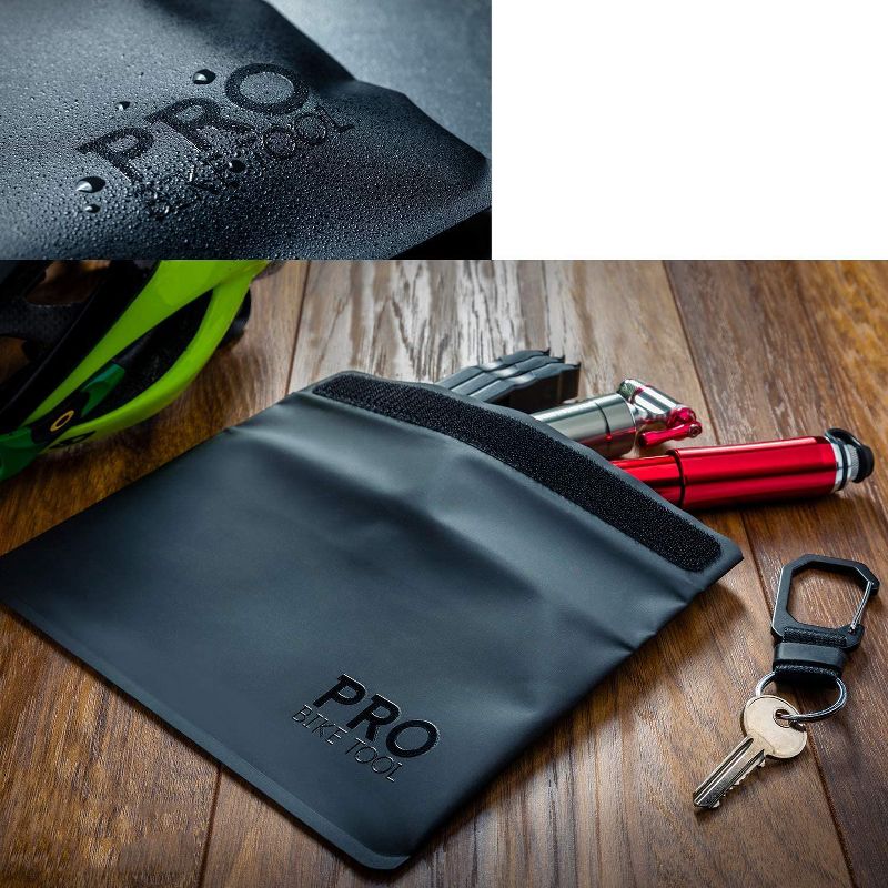 PRO BIKE TOOL Waterproof Bicycle Storage Bag - Store Bike Tools, Mini Pump, Phone - Full Protection, 6 of 9