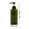Unique Bargains Simple Square Soap Pump Dispenser for Bathroom 1 Pc - 4 of 4