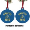 University of Missouri - Kansas City Kangaroos Logo Aluminum Holiday Christmas Tree Ornament - 2 of 4