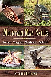 Mountain Man Skills - by  Stephen Brennan (Hardcover)