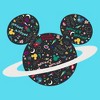 Girl's Mickey & Friends Saturn Mousey Crop Top T-Shirt - 2 of 3