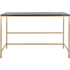 Nova Glossy Wooden Desk - Safavieh - 1 of 4