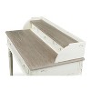 Anjou Traditional French Accent Writing Desk White/Light Brown - Baxton Studio - image 2 of 4