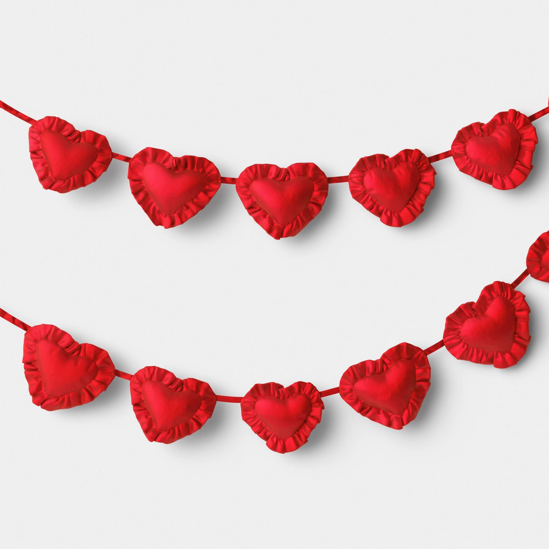 Valentine's Day Red Heart Garland - Threshold™