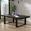 FUFU&GAGA Modern Office Conference Meeting Room Table  Meeting Desk - 2 of 4