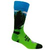 Crazy Dog T-Shirts Men's World's Okayest Golfer Socks Funny Father's Day Sports Footwear - 2 of 4