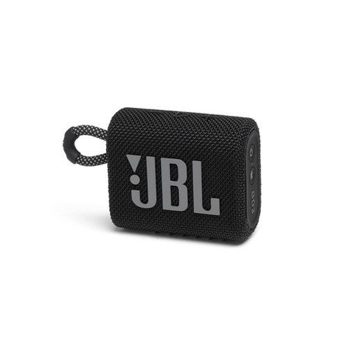 JBL Go 3 Portable Wireless Bluetooth Speaker Bundle with Case (Blue Pink)