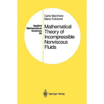 Mathematical Theory of Incompressible Nonviscous Fluids - (Applied Mathematical Sciences) by  Carlo Marchioro & Mario Pulvirenti (Paperback)