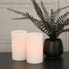 LumaBase Battery-Operated Wax LED Candles with Remote Control, Multicolor - Set of 2 - 2 of 4