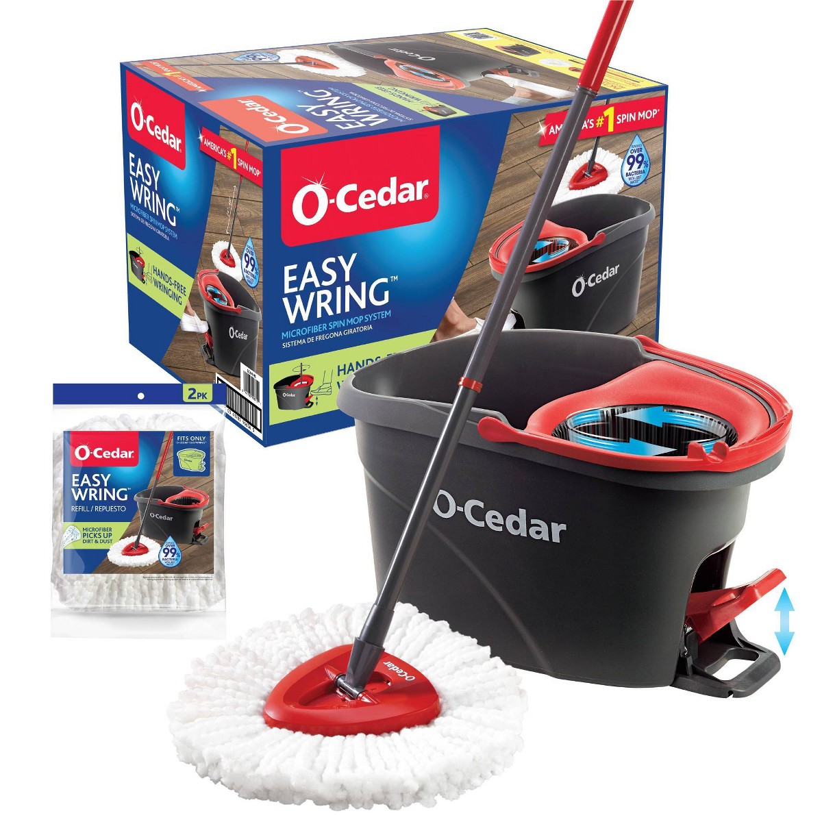 O-Cedar EasyWring Spin Mop