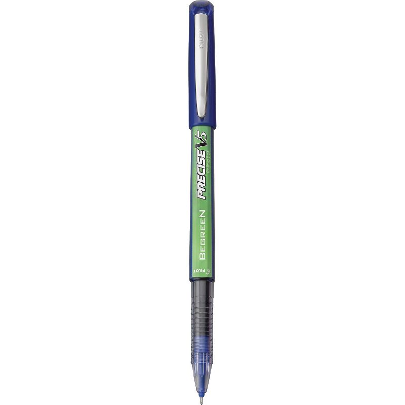 Pilot Precise V5 BeGreen Rollerball Pens Extra Fine Point Blue Ink 752375, 2 of 5