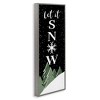 Stupell Industries Let It Snow Winter Scene, 10" x 24" - 3 of 4
