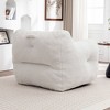 CAVINAS Bean Bag Chair Bean Bag Sofa with Soft Stuffed Filling Comfy Floor Chair with Thick Backrest and Armrests for Living Room - 4 of 4
