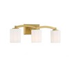 Savoy House Whitney 3 - Light Vanity in  Warm Brass - 2 of 4