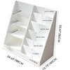 Runesay White Kids Bookshelf and Toy Storage Organizer, Multifunctional 4 Tier Wooden Kids Book Shelf with Bookcase Display Stand - 2 of 4