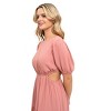 August Sky Women's Cutout Midi Dress - 4 of 4